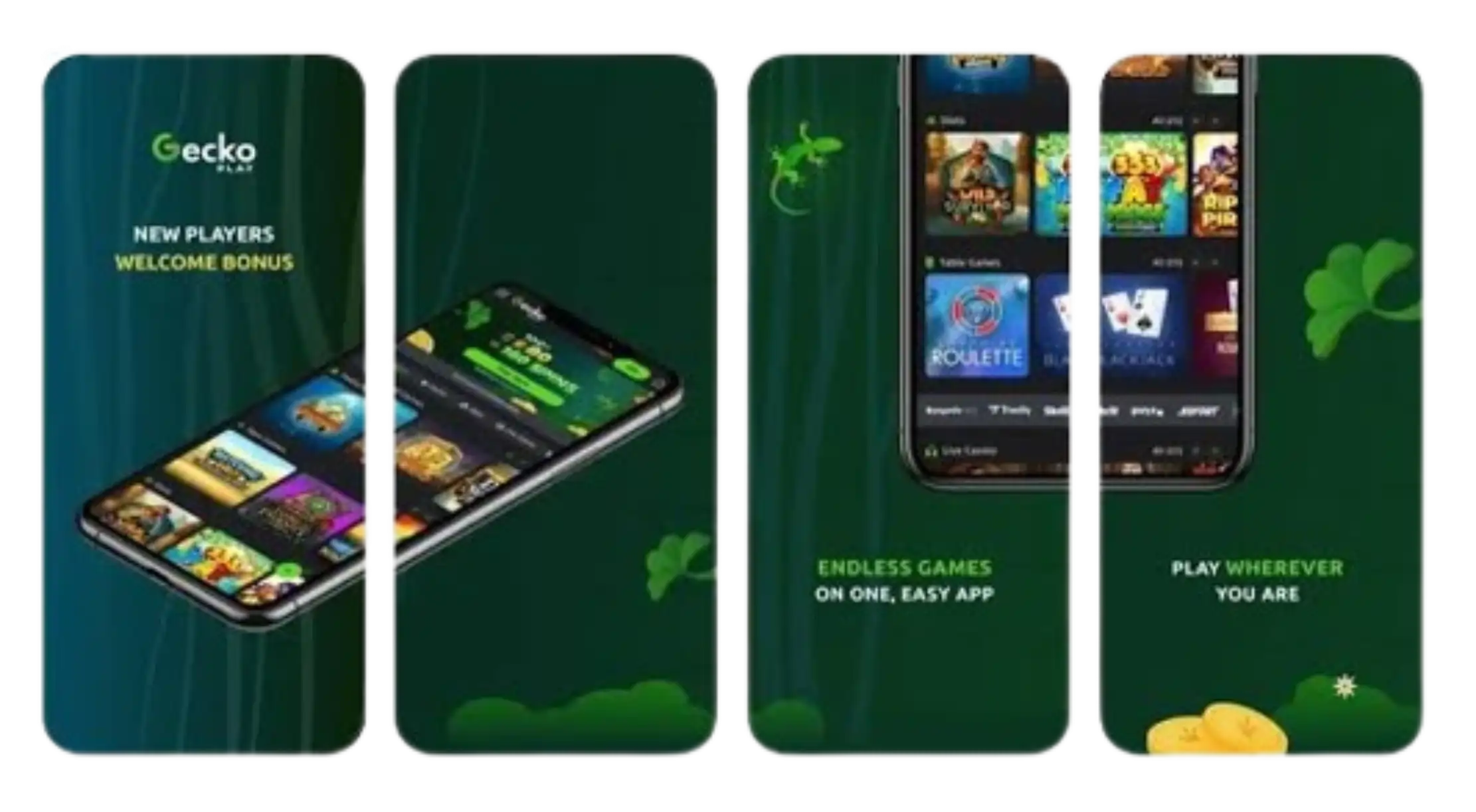 GeckoPlay Casino App Screenshot